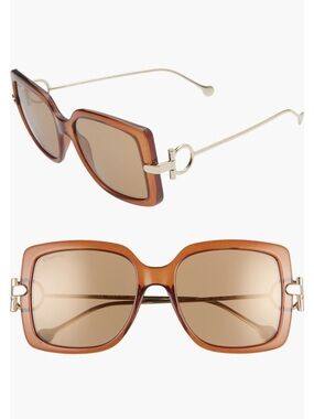 Salvatore Ferragamo Sunglasses Blue Antique Rose Gradient SF942S 431 61-17-145 Buy Sunglasses FERRAGAMO SF 942 S 431 Blue Antique Rose  main image 4